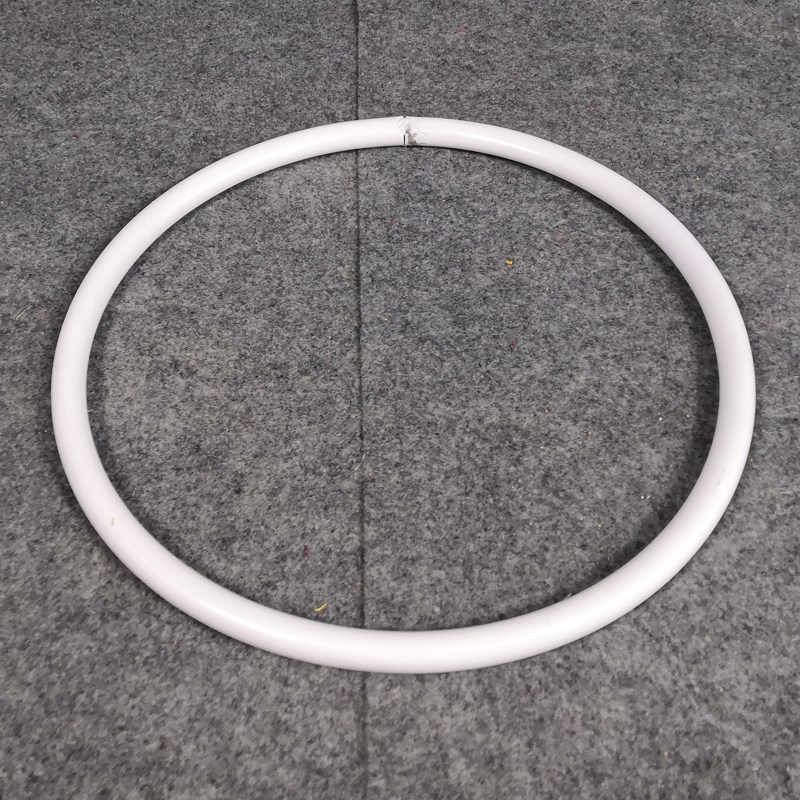 新款婚庆道具圆环铁艺单杆S线帘圈吊环婚礼舞台现场装饰吊顶线帘