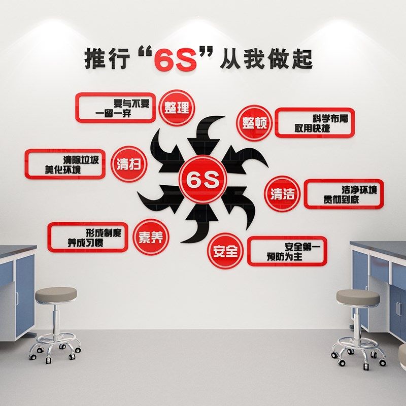 安全生产车间6s标语汽车修理工厂装饰公司企业管理文化背景墙贴纸,家居饰品,软装墙贴,淘宝优惠券,粉丝福利购,淘宝优惠卷