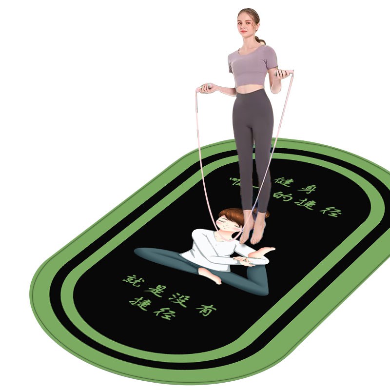 瑜伽垫健身垫家用女生防滑加厚减震静音隔音垫运动健身瑜珈垫