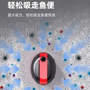 老渔匠鱼缸换水神器自动吸鱼屎底部清理吸粪吸便器电动洗沙抽水泵