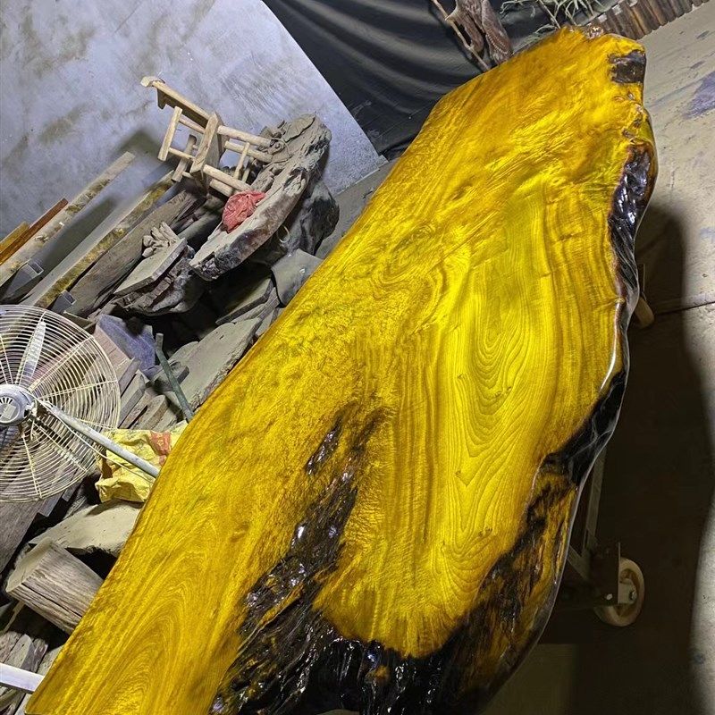 金丝楠木随形大板自然边整块无拼接