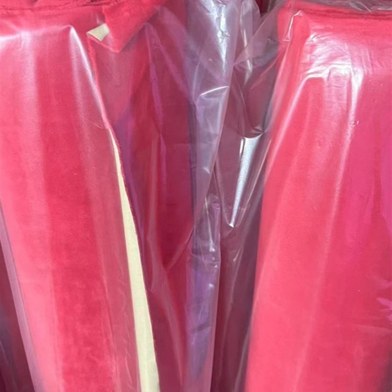 制袋机防刮花防拉丝防滑绒布1.5米宽10米带背胶植绒布分料架