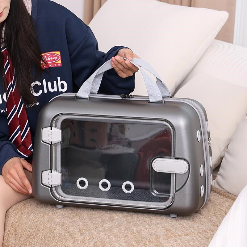 宠物包狗狗猫咪外出包手提狗狗包大容量斜挎单肩宠物箱子太空舱