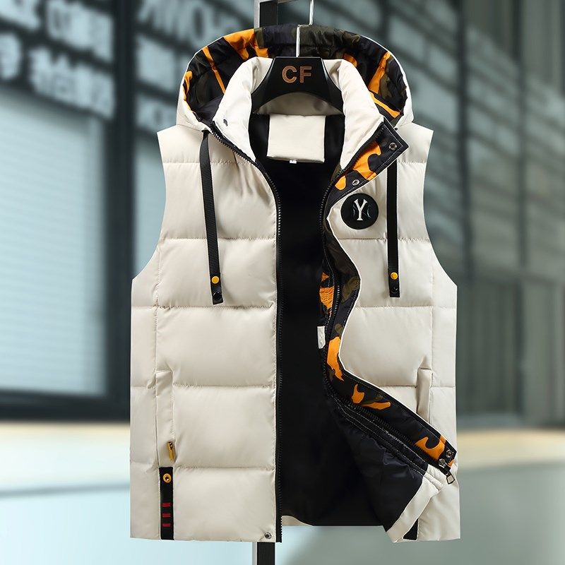 马甲马甲男士秋冬季n加厚保暖学生坎肩外套潮流背心外穿休闲马夹,男装,常规马甲,淘宝优惠券,粉丝福利购,淘宝优惠卷