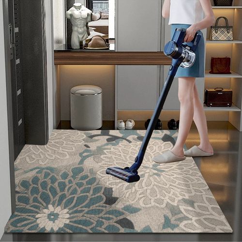 轻奢入户门进门地垫玄关门垫门口防滑脚垫客厅地毯可裁Z剪脚踏垫