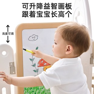 宝宝游戏围栏婴儿防护栏儿童室内家用客厅M地上爬行爬爬垫护栏栅