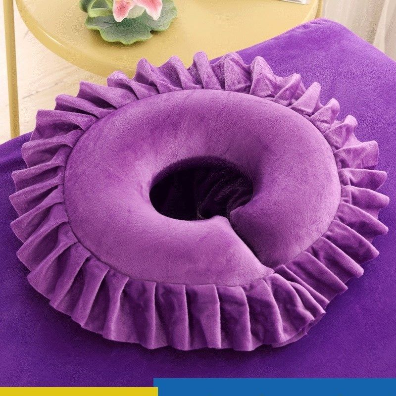 美容院美容床g洞脸垫趴趴枕按摩推拿U型垫脸枕水晶绒乳胶枕可拆洗,床上用品,U型枕/便携枕,淘宝优惠券,粉丝福利购,淘宝优惠卷