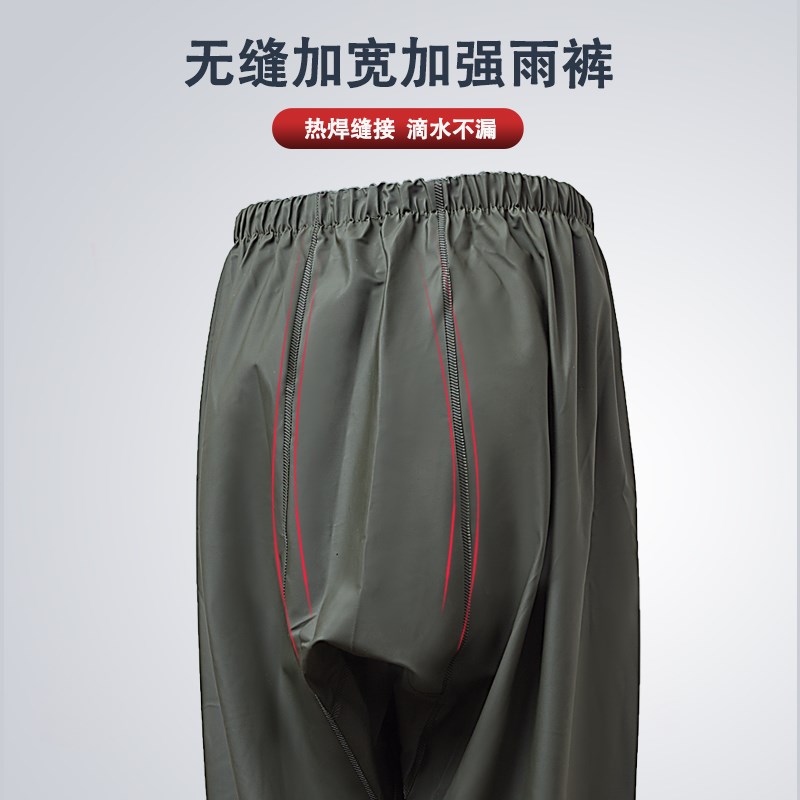 外卖骑手雨衣雨裤套装男款全身防暴雨美骑手团分T体式骑行长款加