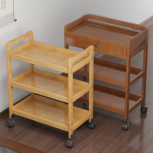 家用小茶几可移动推车置物架客厅零食多层储N物柜简易多功能储物
