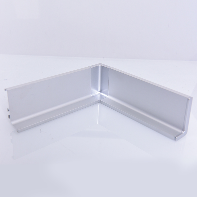 57整体橱柜免拉手阻流塞封头阴角型材封D头转角l型c型配件下柜u形