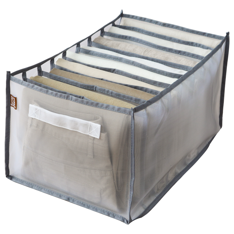 衣服收纳神器衣i柜衣橱抽屉整理箱家用裤子衣物分隔盒大号分格袋