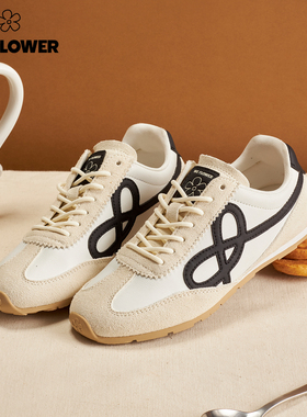 We Flower秋季新上德训鞋女男同款秋冬款时尚休闲鞋板鞋通勤鞋