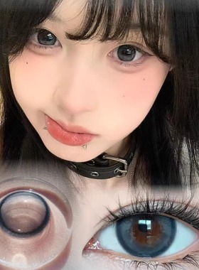 FullyGift半年抛硅水凝胶纯爱发生热味像素韩产进口美瞳隐形眼镜