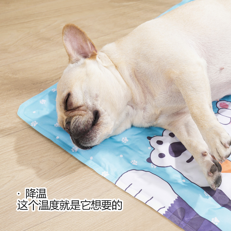 宠物冰垫防咬夏天睡垫用品凉席垫子冰窝猫咪夏季降温凉垫狗狗冰垫