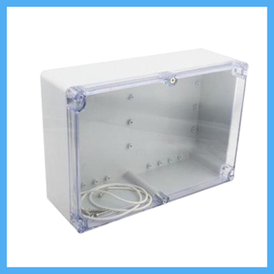 電子密封盒 263 船用盒 F6T透明塑料配電箱 防水接線盒 182 95mm