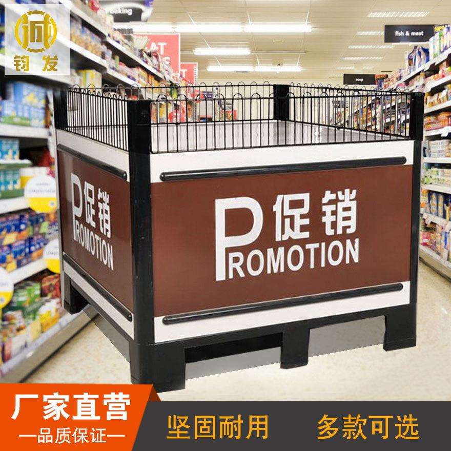 超市促销台商场甩货车花售货车折叠售货车 店铺花车展架厂家