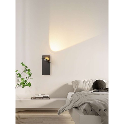 极简壁灯卧室床头护眼阅读灯全光谱可调节角度客厅墙壁楼梯过道灯