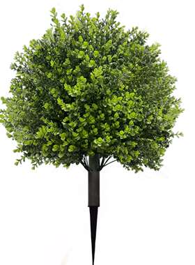 凯锦跨境Temu新款春夏季庭院绿化爆款地插树仿真绿植家居装饰品