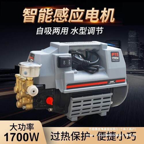 洁普斯洗车机高压水泵便携式水抢220v家用全自动清洗机F11其他