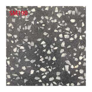 无机水磨石学校商场餐厅预制水磨石地板客厅哑光专用微晶石