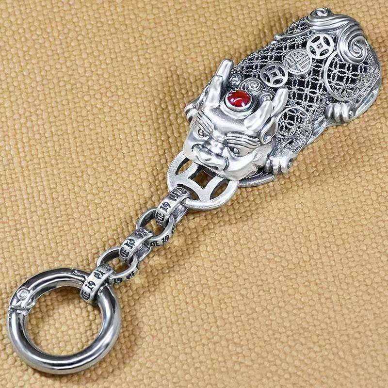 2023新款貔貅汽车钥匙扣挂件男女个性创意高档网红车挂饰,鲜花速递/花卉仿真/绿植园艺,割草机/草坪机,淘宝优惠券,粉丝福利购,淘宝优惠卷