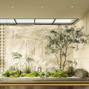 仿真绿色植物造景室内大型鸡爪槭景观假树真树商场橱窗别墅植物装