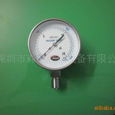 Eclipse压力表燃气压力表0-15KPA燃烧器压力表-40℃ -70℃