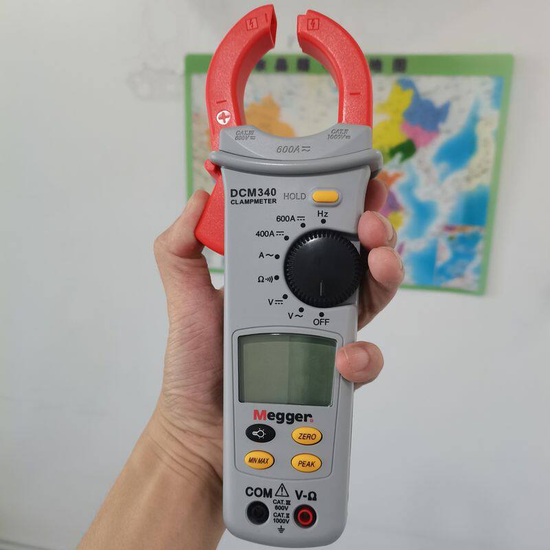 梅凯英国梅格 Megger DCM340 钳形表 一键手持式钳形表