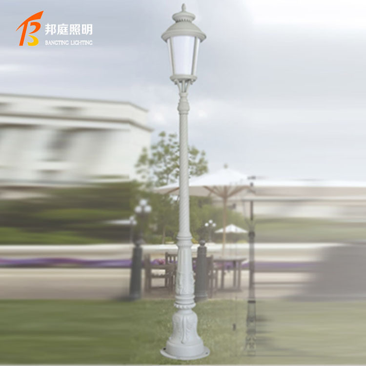3米户外LED单头高杆景观灯