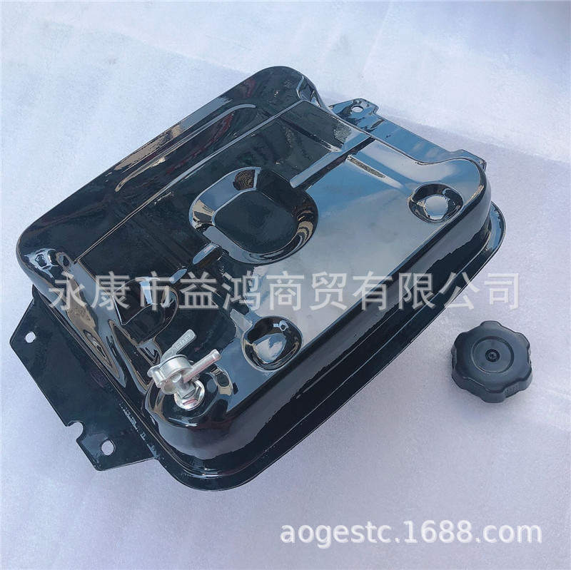ATV四轮电动卡丁车铁油箱改装摩托沙滩车配件油箱6升大铁油壶盖