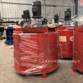 900L立式 单层灰浆搅拌桶 水泥砂浆搅拌机 电动搅拌桶 建筑工地