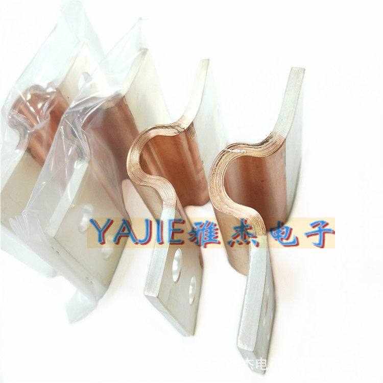铜皮软连接大电流加热压焊成型铜带软连接易焊接母线伸缩节