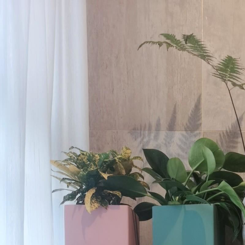 5V美式花架阳台置物架装饰室内布置木质简约花架子客厅落地式电视