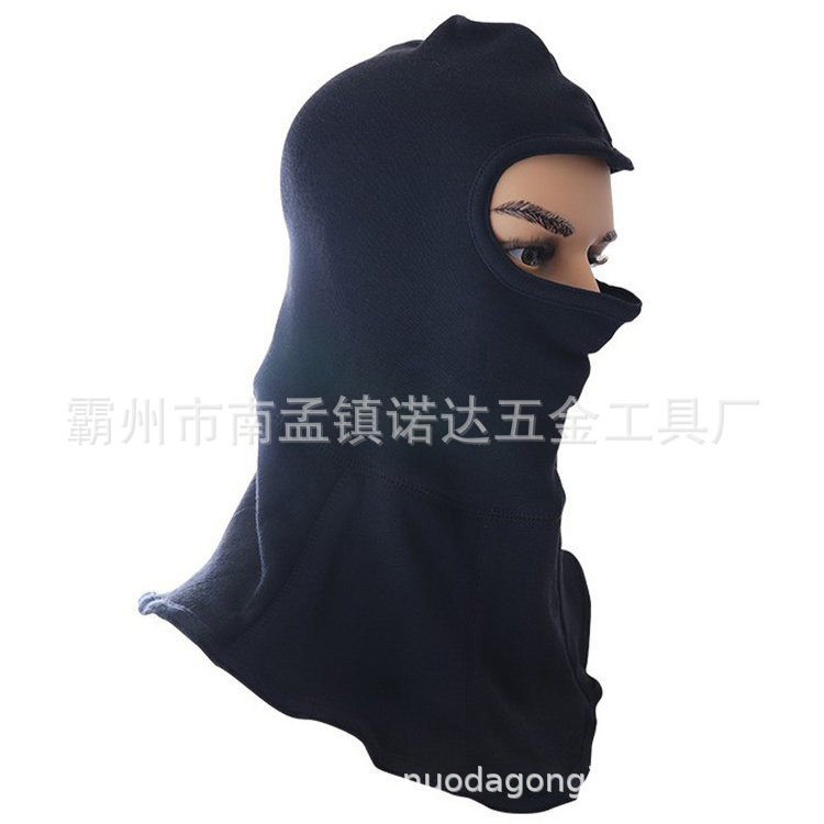 灭火头套森防火灾逃生面罩耐高温双层头罩森林护脖救火全脸面套