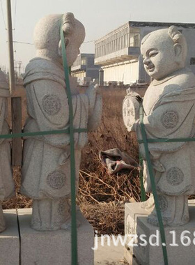 汉白玉天使雕像图片大全景区石雕小孩雕塑报价石刻孩童塑像厂家