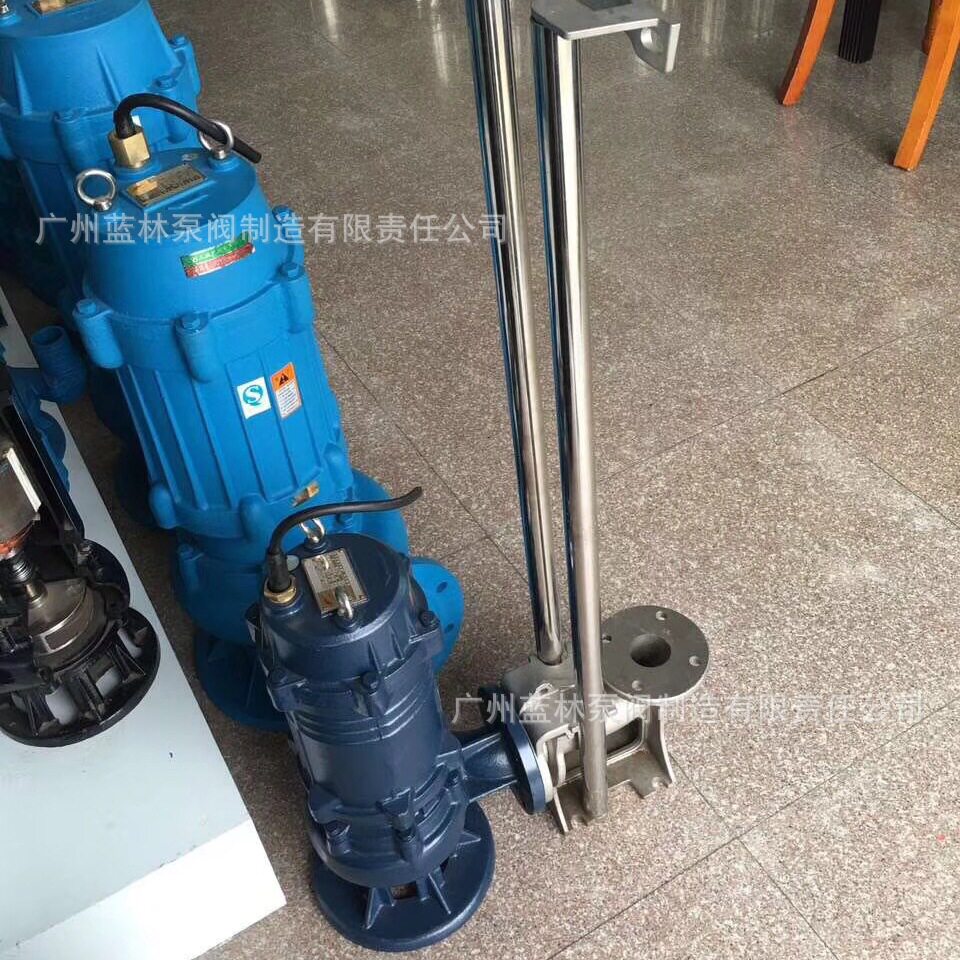 4寸切割无堵塞排污泵 化粪池养殖场专用 11kw切割潜污泵