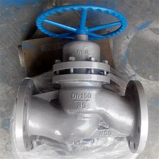 硬密封柱塞截止阀 不锈钢法兰柱塞阀 DN100 40P UJ41H