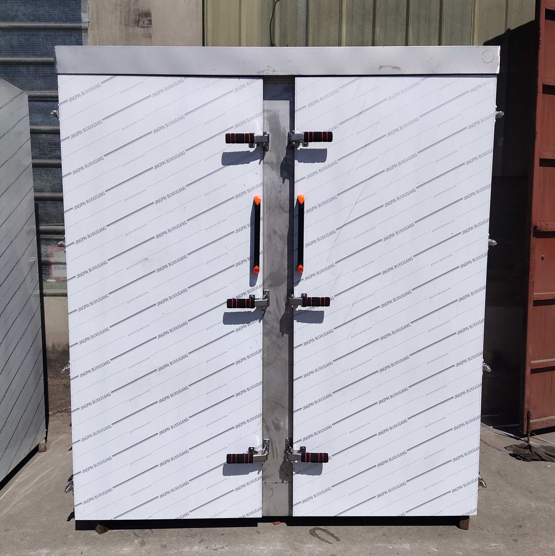 双车蒸房 醒蒸一体推车双门蒸房 包子馒头蒸房厂家