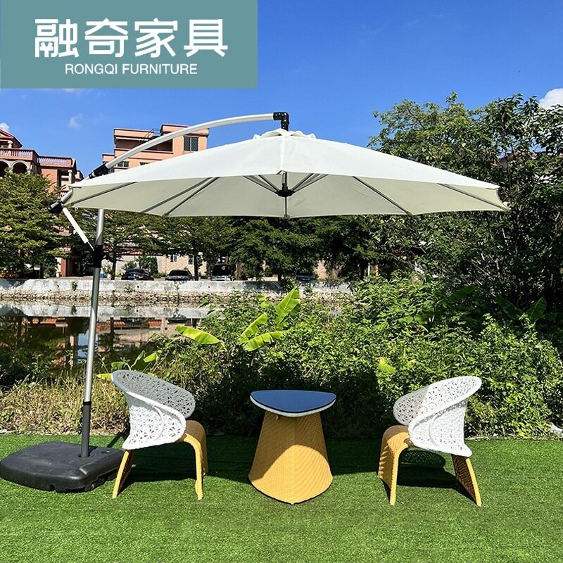 户外藤编高背椅茶几组合阳台休闲编藤餐椅椅子别墅沙发阳台单人位