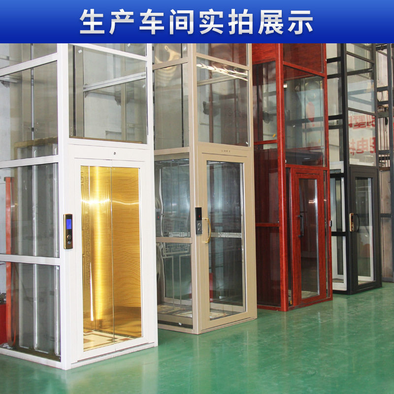 家用电梯无障碍农村自建房别墅观光式小型液压升降升降机落地式