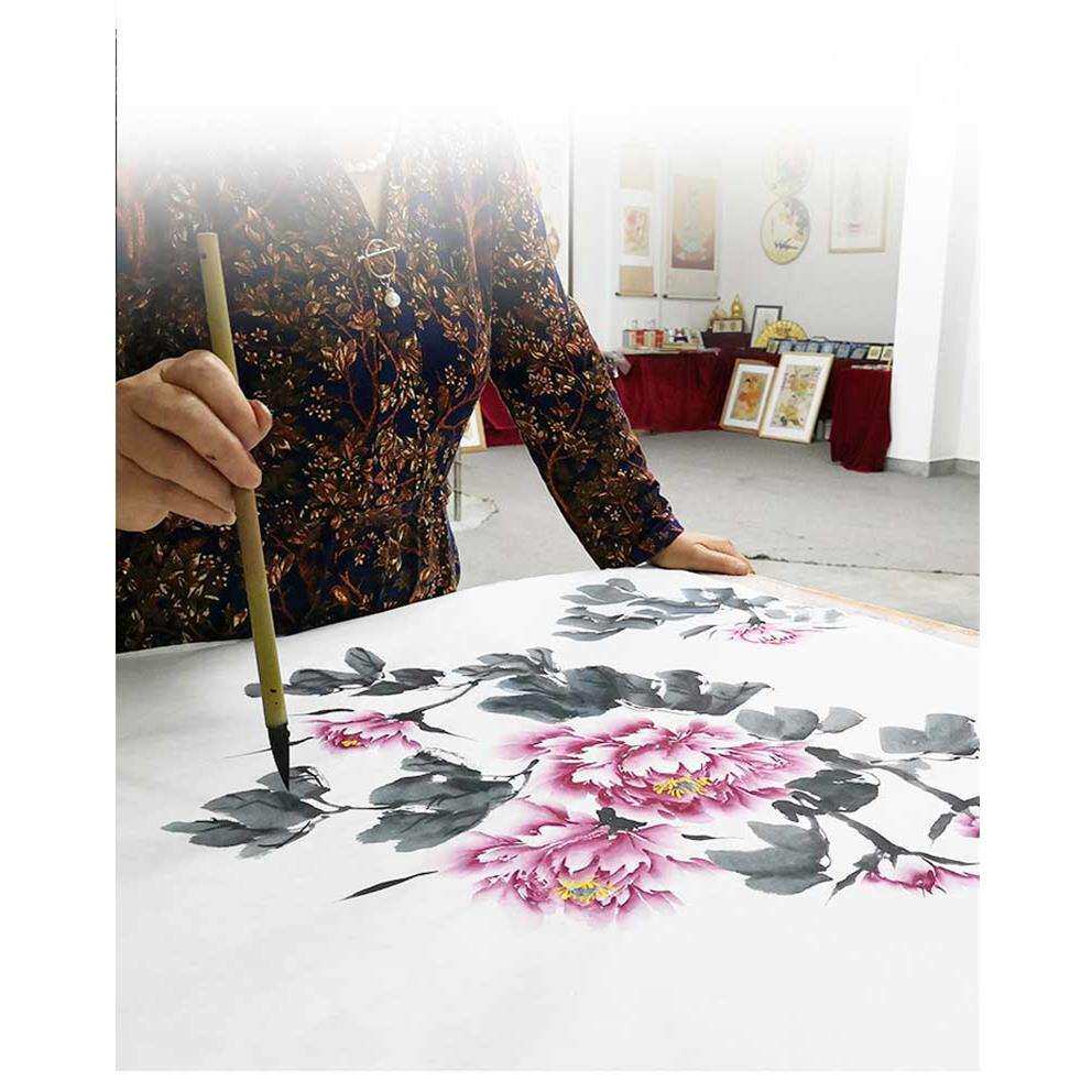花鸟写意画专用宣纸水墨效果丰富四尺书画纸