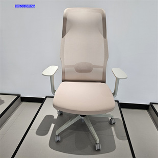 办公椅舒适可躺简约护腰转椅人体工学电脑椅升降带头枕职员椅子