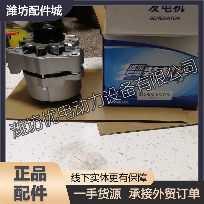 潍柴斯太尔WD618船用发动机WD12柴油机612600090790发电机原厂