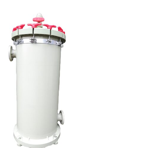 双袋2号袋过滤器GF-3018 多袋式精密过滤器 耐腐蚀PP过滤桶
