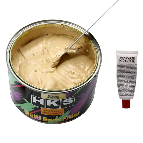 Lightweight Body Filler with Red Hardener 1KG 2KG 4KG 5.5KG