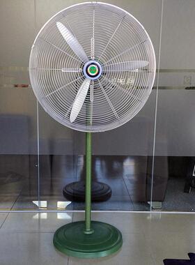 梁田工业落地扇650mm牛角扇全铜芯380/220V摇头商用电风扇工业级