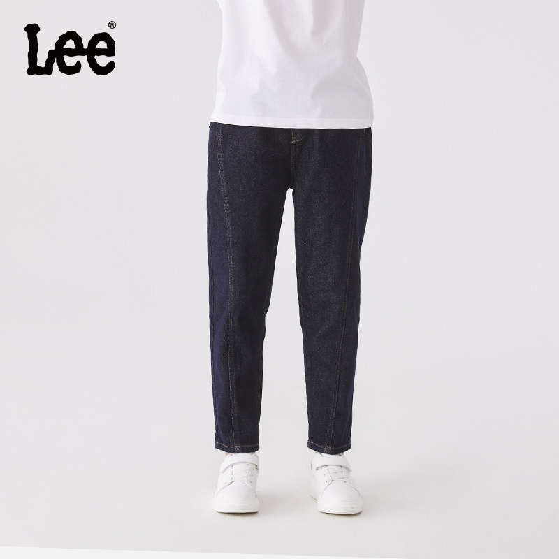leekids新款男童女童休闲长裤