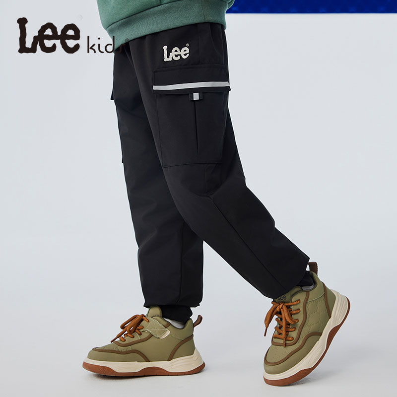 Lee Kids儿童休闲裤冬季童装裤子男童直筒裤女童长裤羽绒裤