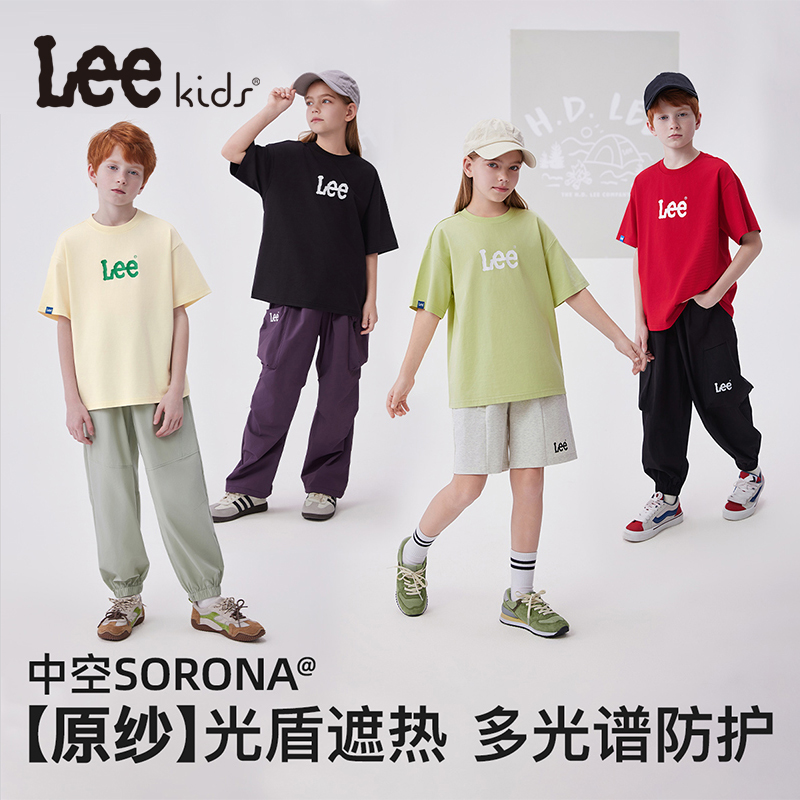 LeeKids男女童短袖T恤休闲上衣