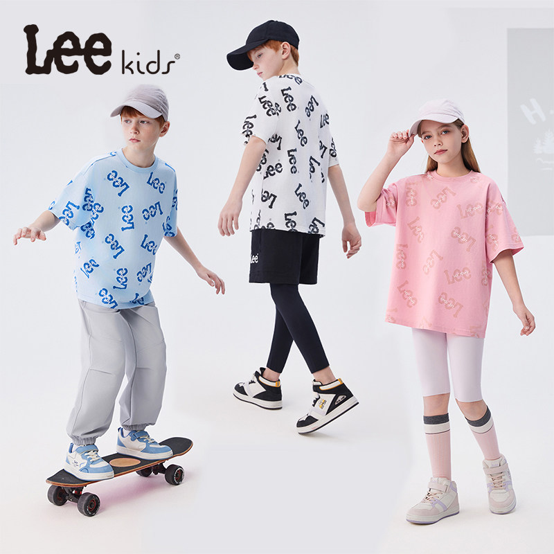 LeeKids儿童短袖T恤2025夏季
